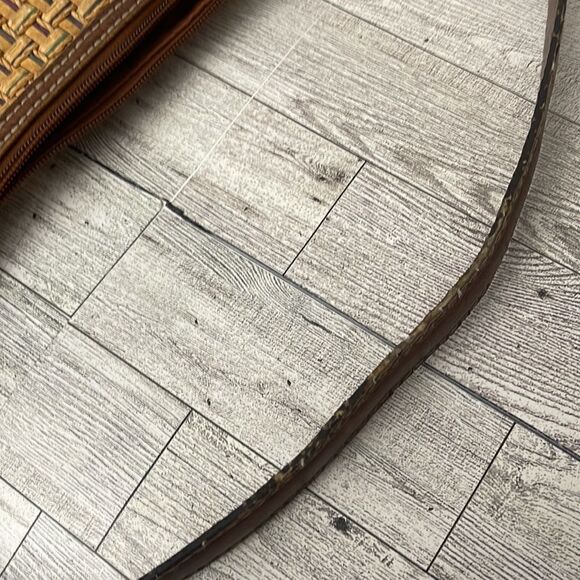 Fossil Vintage Straw and Leather Shoulder Bag - Picture 14 of 16